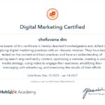 CERTIFICATE GOOGLE ADS